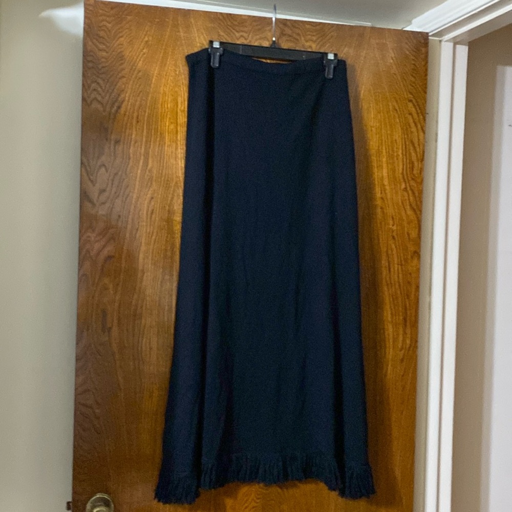 DIALOGUE / black skirt / Size XL
